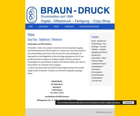 Braun Druck - Druckerei in Bochum in Bochum