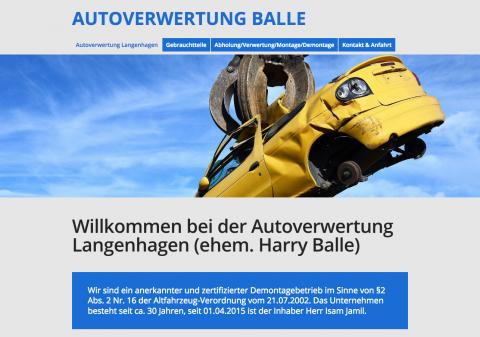 Autoverwertung Balle in Langenhagen in Langenhagen