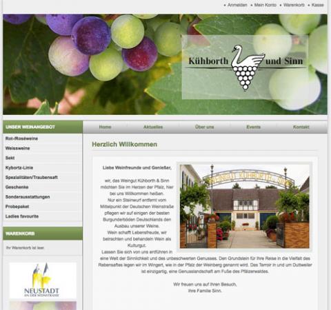 Weingut Kühborth und Sinn - in Neustadt an der Weinstraße in Neustadt an der Weinstraße