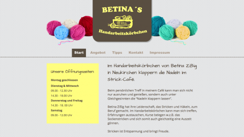 Betina´s Handarbeitskörbchen -  in Neukirchen Erzgeb. in Neukirchen Erzgeb.