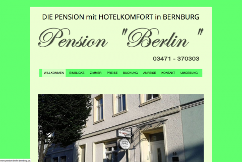 Pension Berlin Bernburg - Pension in Bernburg (Saale) in Bernburg (Saale)