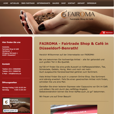 FAIROMA Fairtrade Shop & Café -  in Düsseldorf in Düsseldorf