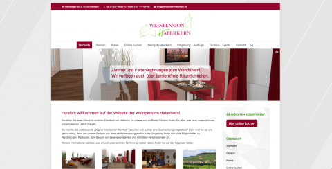 Weinpension Haberkern in Erlenbach