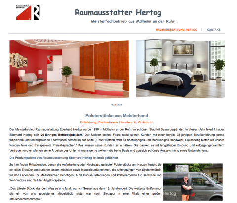 Hertog Raumausstattung -  in Mülheim an der Ruhr in Mülheim an der Ruhr