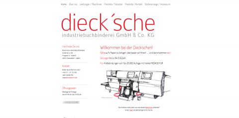 Dieck´sche Industriebuchbinderei GmbH & Co. KG -  in Düsseldorf in Düsseldorf