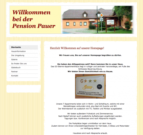 Pension Pauer - Pension in Allstedt in Allstedt