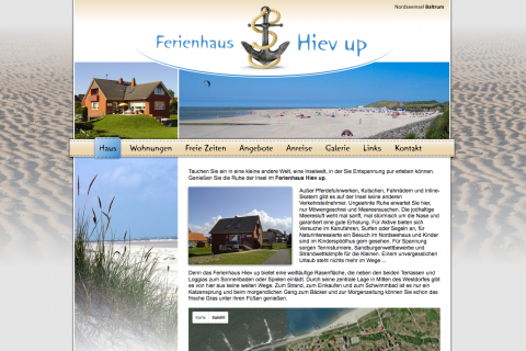 Ferienhaus Hiev-up - Ferienwohnung in Baltrum in Baltrum