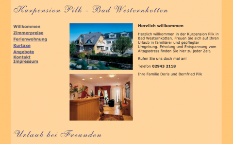 Pension Pilk - Pension in Erwitte in Erwitte