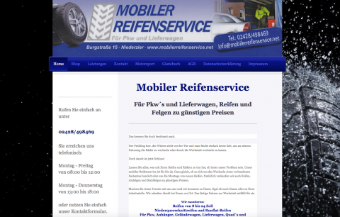 Reifen und Felgen von Mobiler Reifenservice in Niederzier in Niederzier