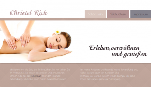 Kosmetik und Fußpflegestudio Christel Rick in Mülheim an der Ruhr in Mülheim an der Ruh