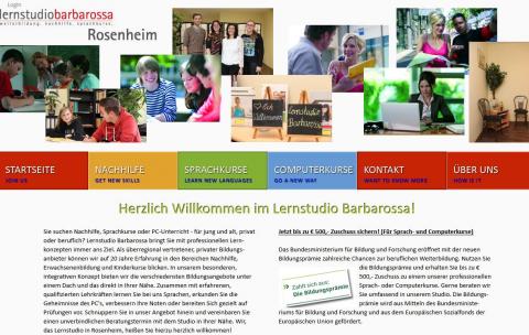 Lernstudio Barbarossa – Weiterbildung, Nachhilfe und Sprachkurse aus Rosenheim in Rosenheim