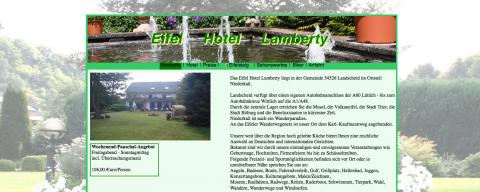 Eifelhotel Lamberty - Hotel in Landscheid in Landscheid