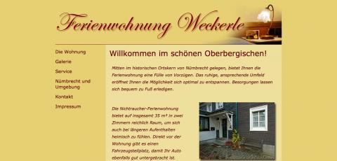 Ferienwohnung Weckerle - Pension in Nümbrecht in Nümbrecht