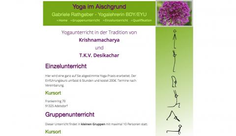 Yoga im Aischgrund - Yoga in Adelsdorf in Adelsdorf