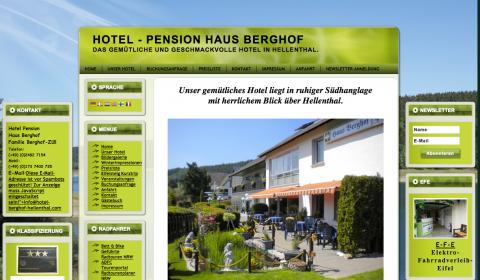 Hotel Berghof - Hotel in Hellenthal in Hellenthal