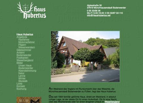 Haus Hubertus - Pension in Bodenwerder in Bodenwerder