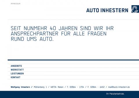 Auto Inhestern - Autoreparatur-Werkstatt in Reken in Reken