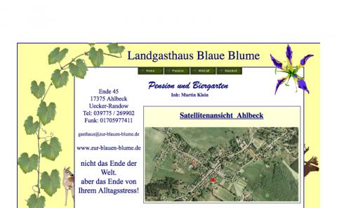 Landgasthaus Blaue Blume - Pension in Ahlbeck in Ahlbeck