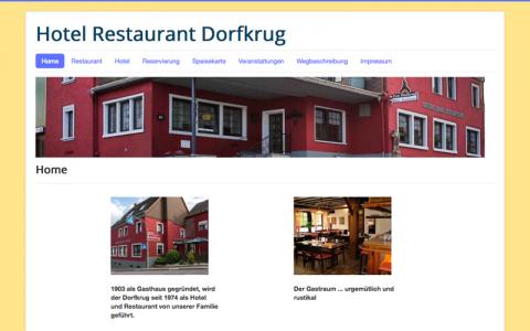 Hotel Restaurant Dorfkrug - Hotel in Mandelbachtal in Mandelbachtal