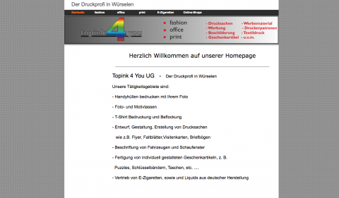 Topink 4 You UG (haftungsbeschränkt) -  in Würselen in Würselen