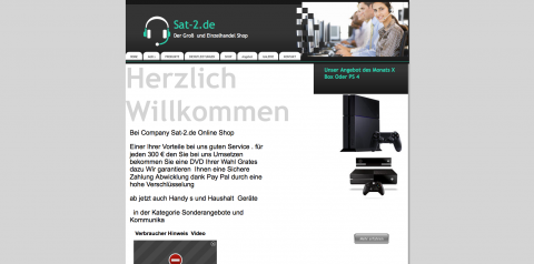 Online Shop Company Sat-2.de -  in Oldenburg (Oldb) in Oldenburg (Oldb)