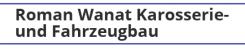 Roman Wanat Karosserie- und Fahrzeugbau -  in Mainz | Mainz