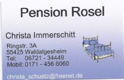 Pension Rosel - Pension in Waldalgesheim | Waldalgesheim