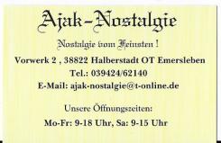 Ajak-Nostalgie Antik Handel -  in Emersleben | Emersleben