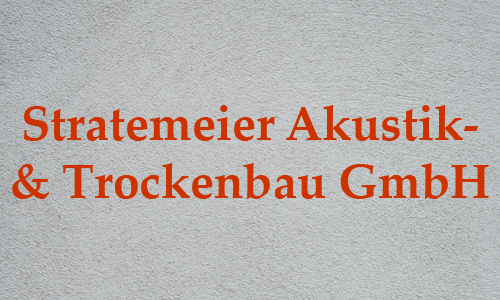 Firmenprofil von: Akustik-Bauarbeiten in Bremen: Stratemeier Akustik- u. Trockenbau GmbH