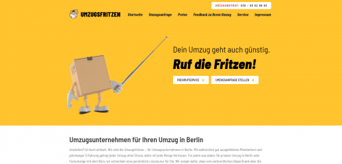 Firmenprofil von: Büro Umzugsservice in Berlin-Wedding: Umzugsfritzen