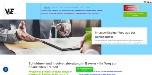 Firmenprofil von: Insolvenzberatung in Bayern - Ein Weg aus der Schuldenkrise