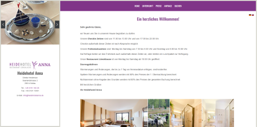 Firmenprofil von: Hotel Soltau Therme - Entspannung Pur im Heidehotel Anna